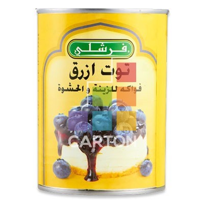 FRESHLY BLUEBERRY FRUIT TOPPING AND FILLING 12*595.34GM(21oz)